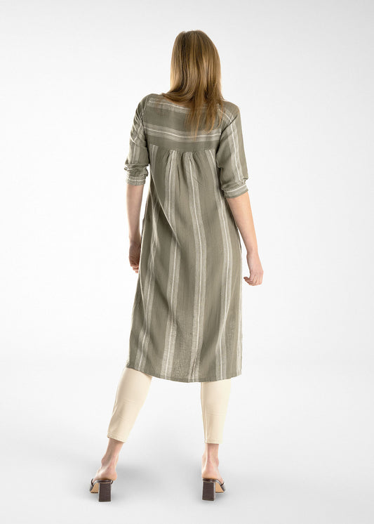 Classic Eastern Styled Kurti Tunic in Olive Green